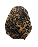 SG Leopard Print Adjustable Pre-Tied Bandanna with Small Velvet Grip