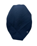 SG Navy Crepe Adjustable Pre-Tied Bandanna with Small Velvet Grip