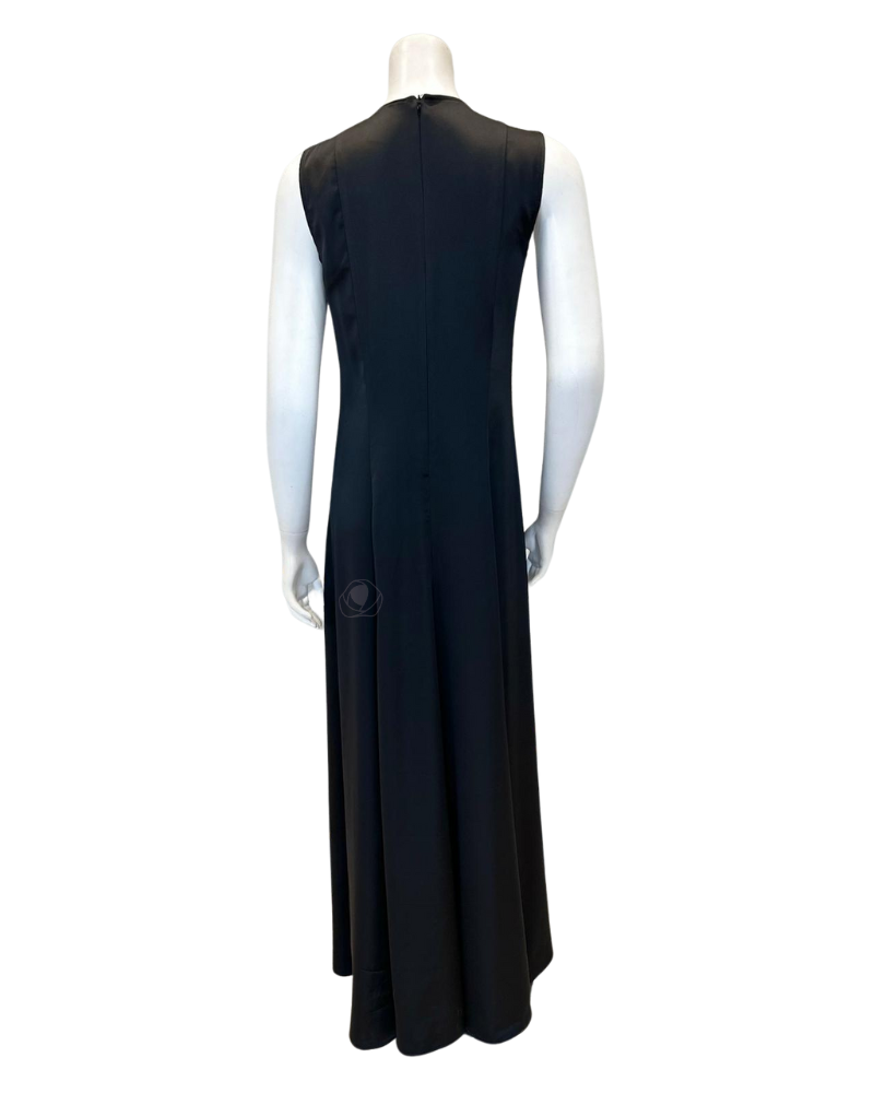 Sparrow S6858 Black Satin Sleeveless 57