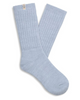 1014832 Bluebell Rib Knit Slouchy Crew Socks