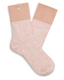 UGG Rose Tea Rib Knit Slouchy Quarter Socks