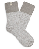 UGG Seal Rib Knit Slouchy Quarter Socks