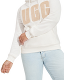 UGG Nimbus/Sand Rey UGGFluff Logo Hoodie