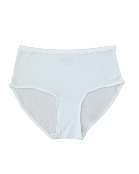 SHE White Modal Briefs with Elastic Waist Plus Sizes 3 Pack