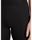 Calida 27138 #992 Black Elastic Cotton Leggings myselflingerie.com
