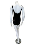Gottex 23SP137U Black Splendid Square Neck Swimsuit myselflingerie.com