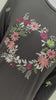 ORD PRO26W7007 Black Floral Circle Modal Pull On Nightgown Myselflingerie.com