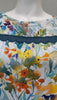 Oh! Zuza 4340 Blue Floral Mix Shorts Modal Pajamas Set Myselflingerie.com