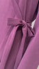 Verdiani 8210 Plum Scuba Morning Wrap Robe Myselflingerie.com