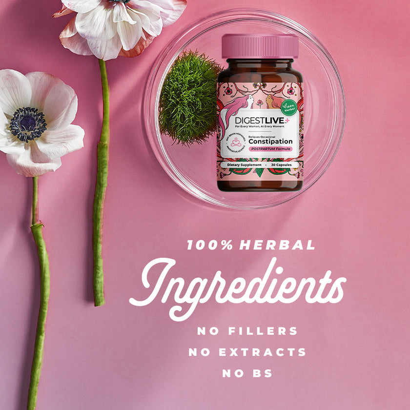 Digestlive 30 Capsules Constipation + Postpartum Formula