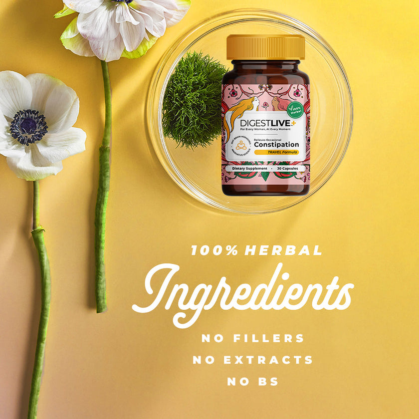 Digestlive 30 Capsules Constipation + Travel Formula