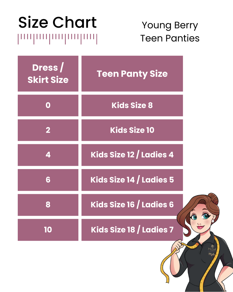 Panties Size Guide