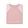 Folded Oh! Zuza Dusty Pink Round Neck Long Sleeve Modal Nightshirt