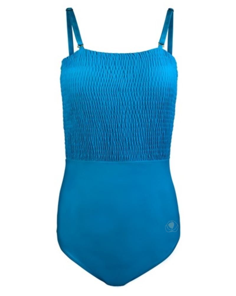 Manteau Aqua MA-1007 Ocean Blue Sheared Bathing Suit myselflingerie.com