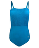Manteau Aqua MA-1007 Ocean Blue Sheared Bathing Suit myselflingerie.com