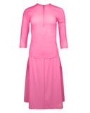 Manteau Aqua Hot Pink Swim Top & Maxi Skirt Set