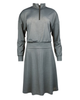 Manteau Aqua MA-1027 Heather Grey Swim Top & Maxi Skirt Set myselflingerie.com