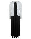 Manteau Aqua MA-1032 White Cardigan & Black Jumper Swim Set myselflingerie.com