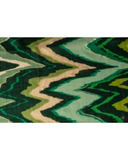 SP277GN Green Metallic Chevron Pre-Tied Open Back Bandanna