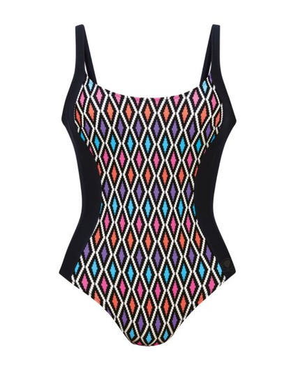 Anita 7223 Electrify Black Mette Underwire Swimsuit myselflingerie.com