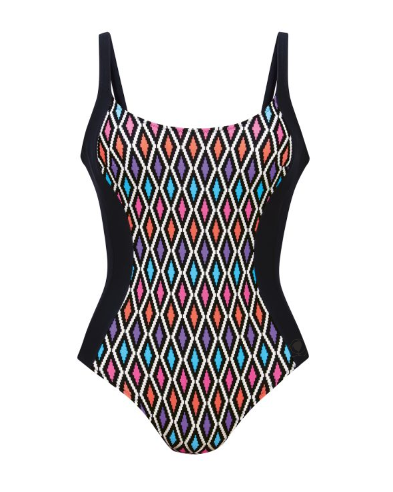 Anita 7223 Electrify Black Mette Underwire Swimsuit myselflingerie.com