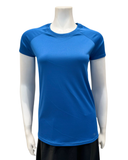 Flamingo 24FL803SS-RB Royal Blue Short Sleeve Swim Rashguard Top myselflingerie.com