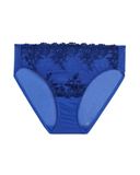 Wacoal Beaucoup Blue/Bellwether Embrace Lace Hi Cut Brief