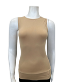 MA-1038 Taupe Sleeveless Tank / Shell Top