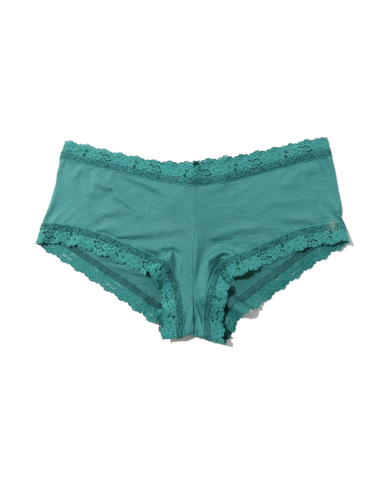 Hanky Panky 631274 Seaside Green DreamEase Boyshort myselflingerie.com