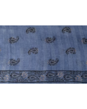 SP278D Denim Paisley Sparkle Pre-Tied Open Back Bandanna