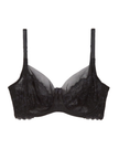 855323 Black/Graphite Center Stage Underwire Bra