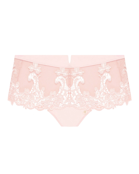 Simone Perele 15C630 Pink Nude Saga Boyshort Panty myselflingerie.com