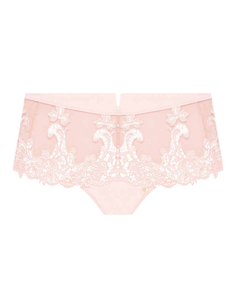Simone Perele 15C630 Pink Nude Saga Boyshort Panty myselflingerie.com