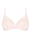 Simone Perele 15C319 Pink Nude Saga Sheer Plunge Underwire Bra myselflingerie.com