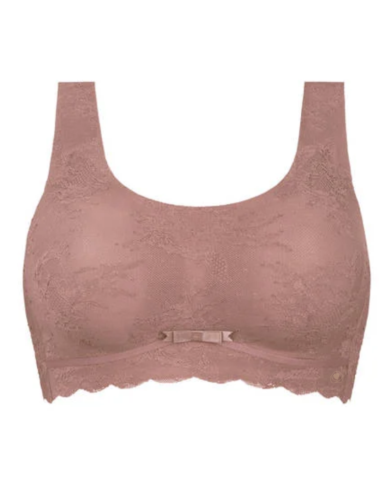 Anita 5400 Berry Lace Wire Free Molded Bralette myselflingerie.com