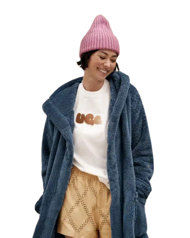 UGG 1121091 Sea Level Aarti Hooded Plush Robe myselflingerie.com