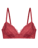 FXWL0005 Red Raelynn Lace Molded Wire Free Bra