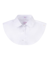 O’ Princess White Twill Round Collar with Extension