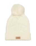 UGG Nimbus Cable Beanie with Pom