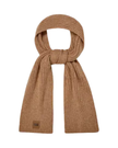 101106 Camel Chunky Knit Rib Scarf