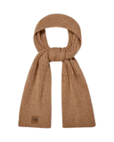 101106 Camel Chunky Knit Rib Scarf