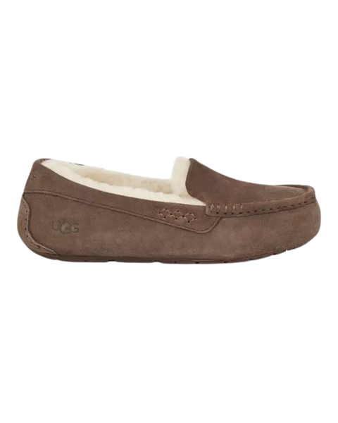 UGG Espresso Ansley Slipper with Fur Trim Myselflingerie.com