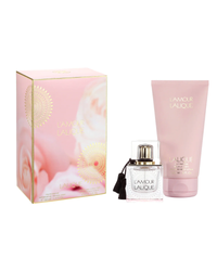 L'amour Lalique Eau de Parfum and Lotion Gift Set