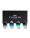 Coach New York Men's 4 Piece EDT Minis Gift Set