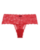 Cosabella NEVER0343 Mystic Red Lace Cutie Thong myselflingerie.com