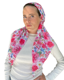 Scarf Bar Botanical Garden Classic Pre-Tied Bandanna with Full Grip Myselflingerie.com