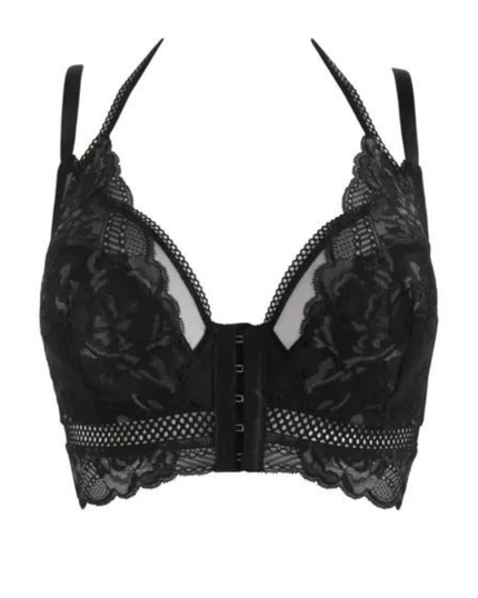 Pour Moi 28601 Black OOO La La Underwire Bralette myselflingerie.com