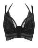 Pour Moi 28601 Black OOO La La Underwire Bralette myselflingerie.com