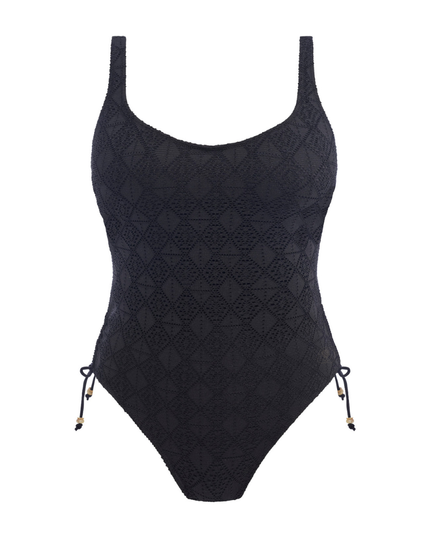 Freya 205442 Black Nomad Nights Underwire Swimsuit myselflingerie.com