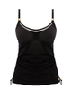 Fantasie 502851 Black East Hampton Underwire Adjustable Side Tankini Top myselflingerie.com